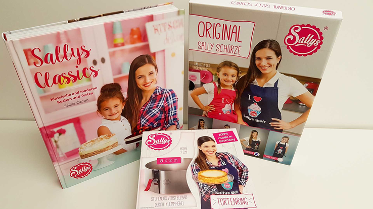 Gewinnt eines von vier „Sally backt“-Paketen!