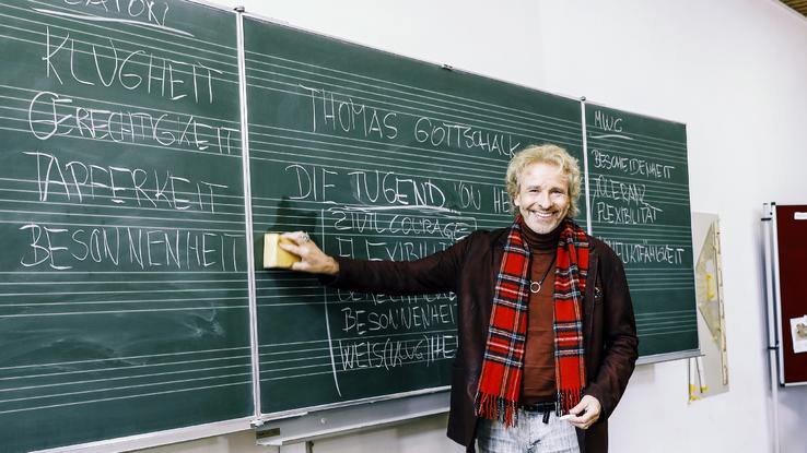 Thomas Gottschalk will wissen, wie die Jugend tickt Thomas Gottschalk will wissen, wie die Jugend tickt