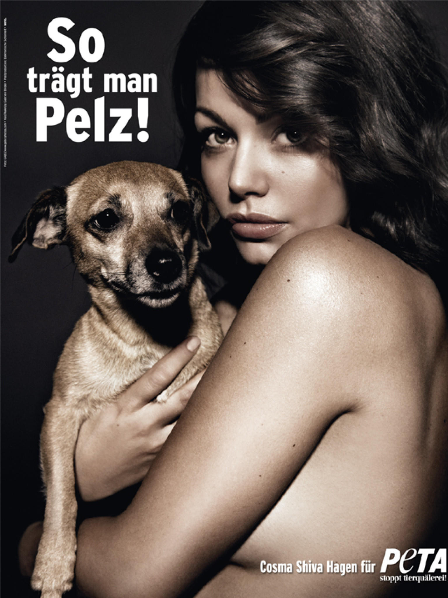 PETA Promis Tierschutz PETA Promis Tierschutz