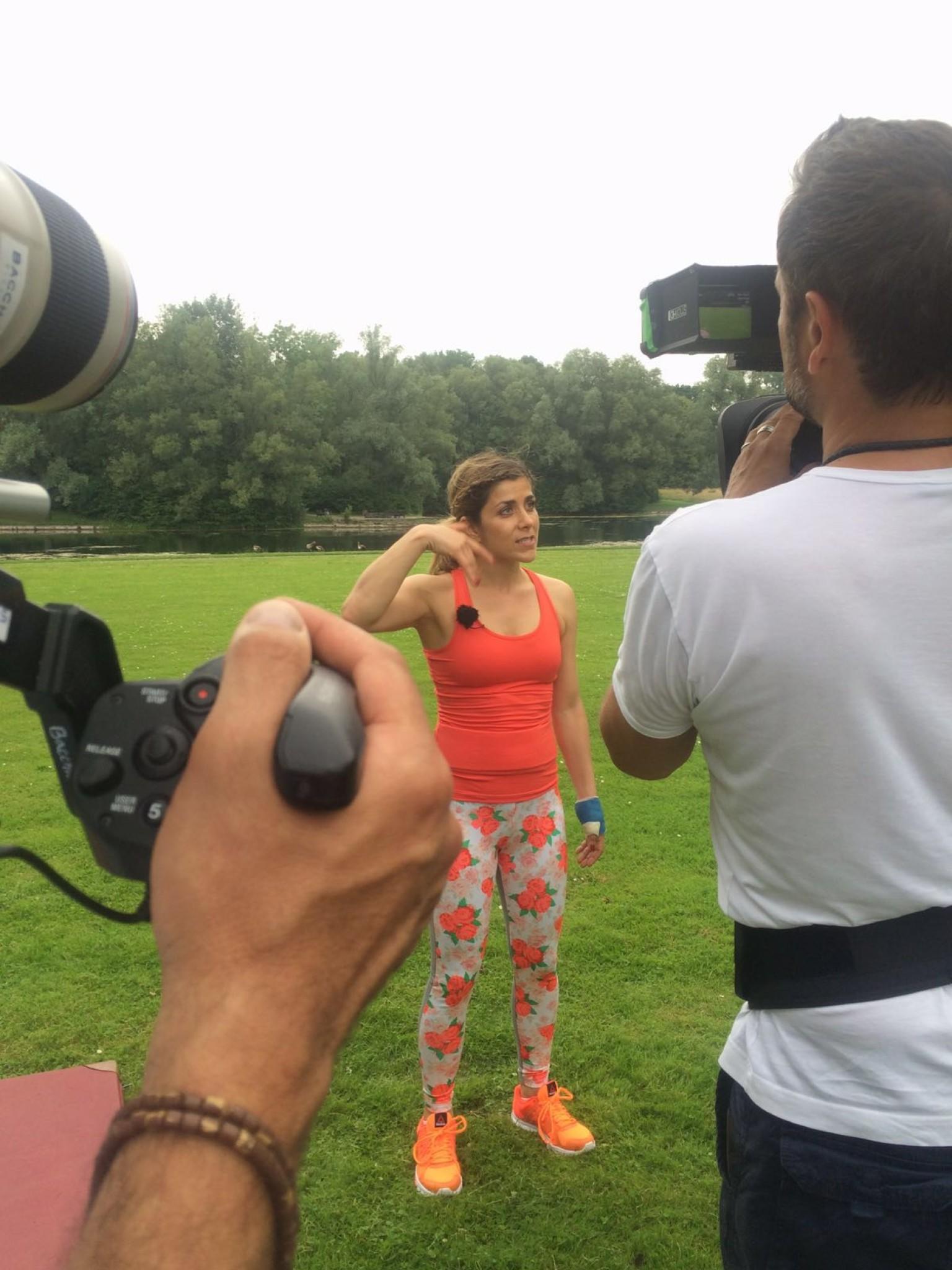 Die Superolympionikin: Die besten Backstage-Bilder Die Superolympionikin: Die besten Backstage-Bilder