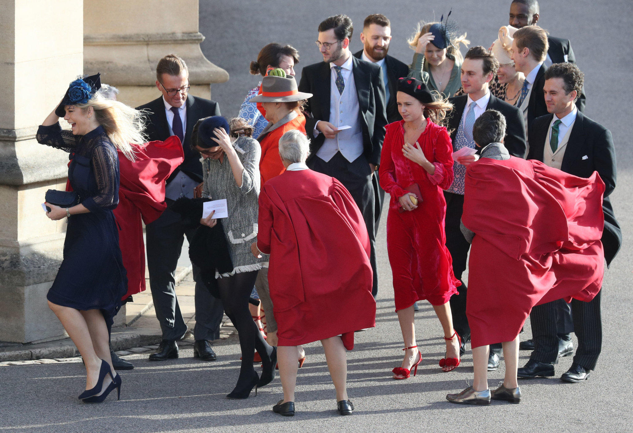 Prinzessin Eugenies Royal-Wedding - Ankunft der Gäste Prinzessin Eugenies Royal-Wedding - Ankunft der Gäste