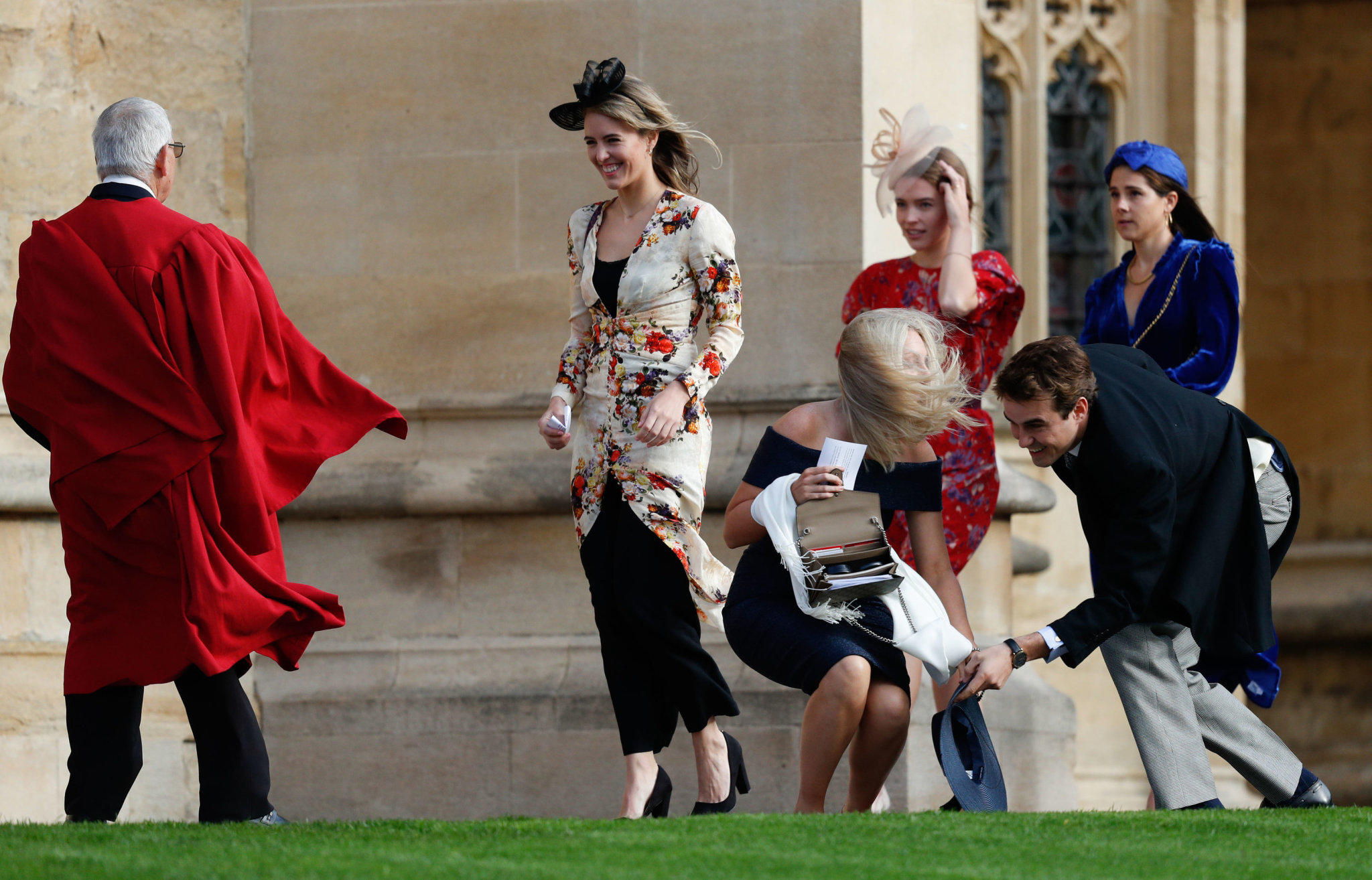 Prinzessin Eugenies Royal-Wedding - Ankunft der Gäste Prinzessin Eugenies Royal-Wedding - Ankunft der Gäste