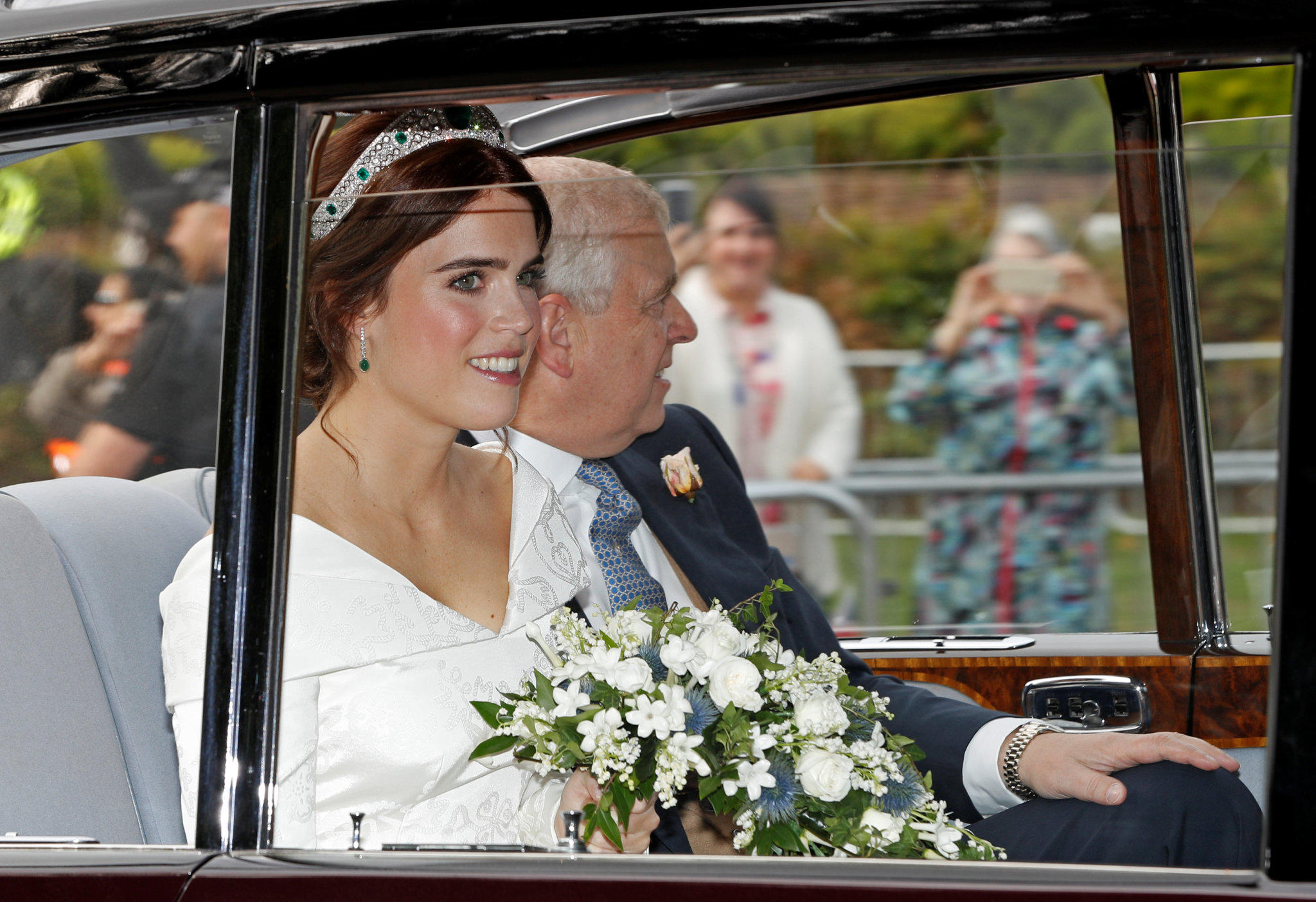 Prinzessin Eugenies Royal-Wedding - Ankunft der Gäste Prinzessin Eugenies Royal-Wedding - Ankunft der Gäste