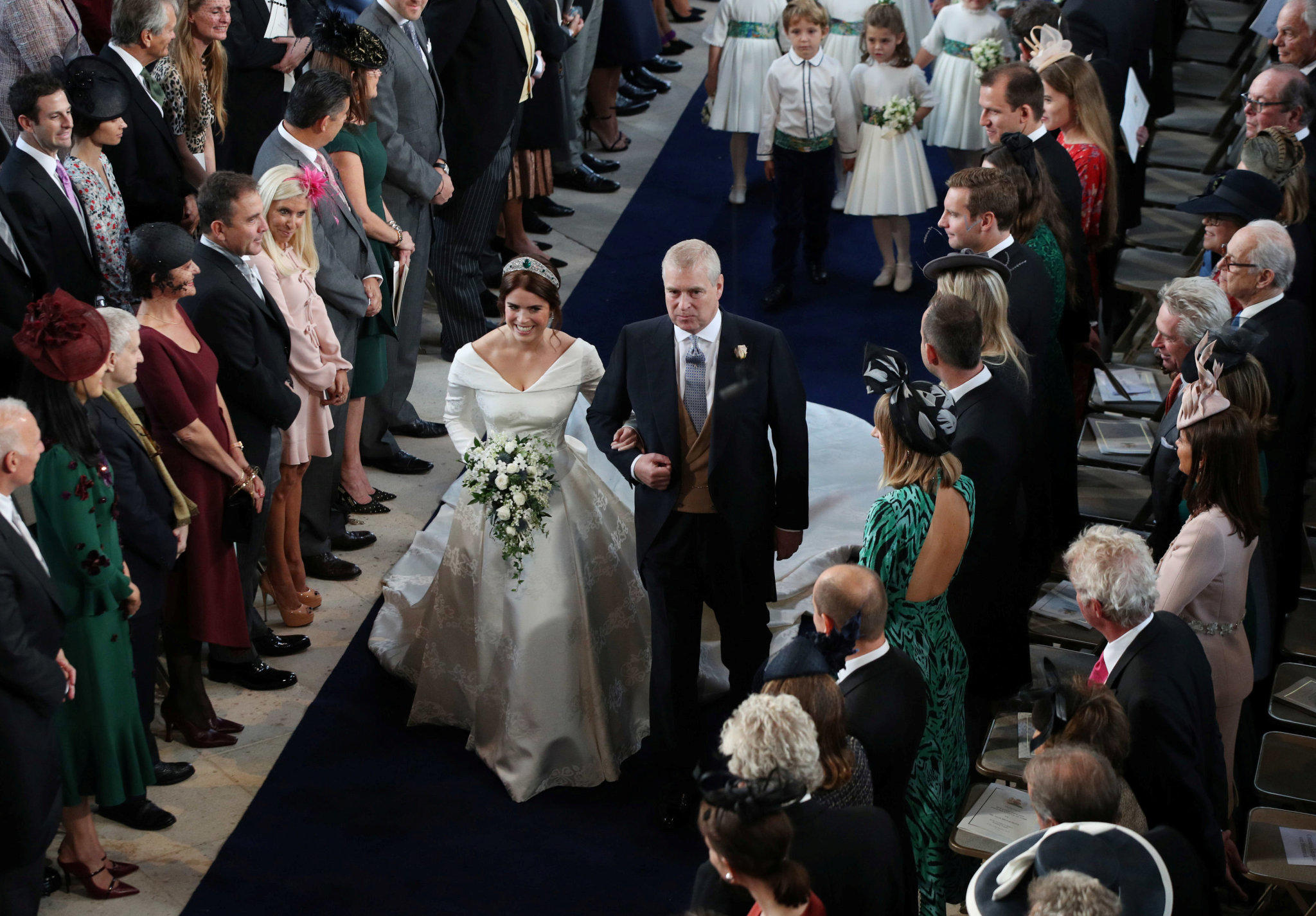 Prinzessin Eugenies Royal-Wedding - Ankunft der Gäste Prinzessin Eugenies Royal-Wedding - Ankunft der Gäste