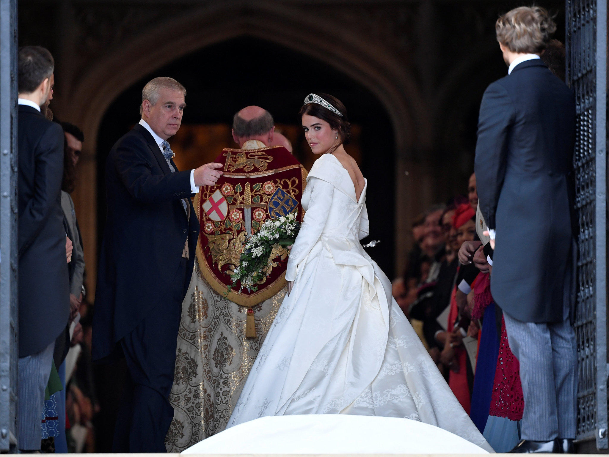 Prinzessin Eugenies Royal-Wedding - Ankunft der Gäste Prinzessin Eugenies Royal-Wedding - Ankunft der Gäste