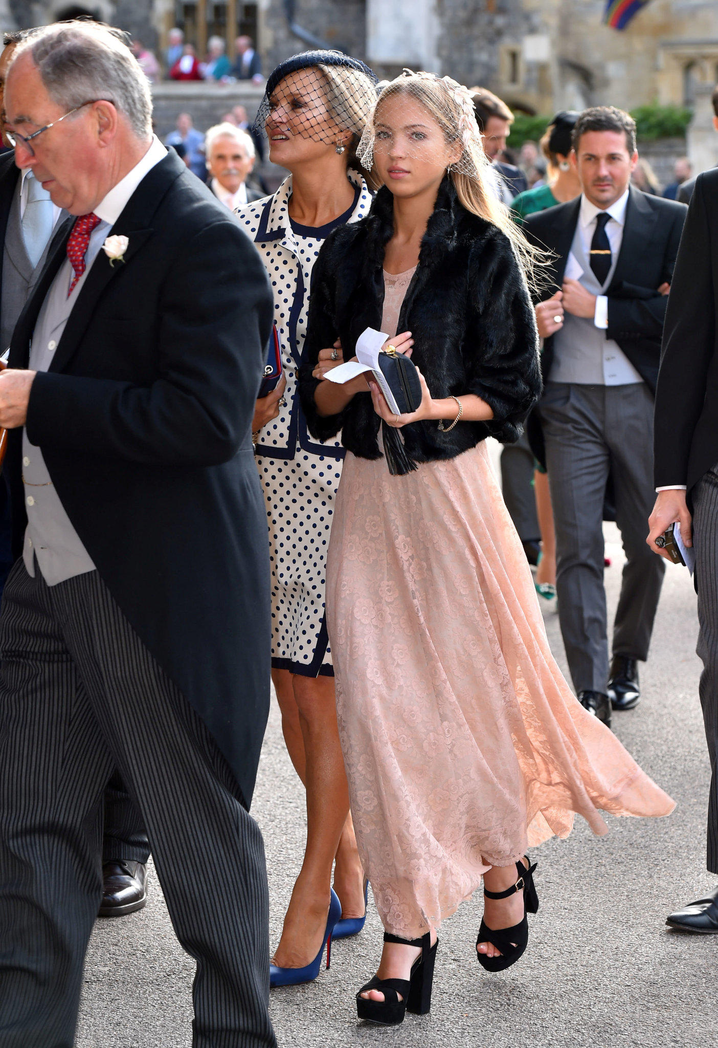 Prinzessin Eugenies Royal-Wedding - Ankunft der Gäste Prinzessin Eugenies Royal-Wedding - Ankunft der Gäste