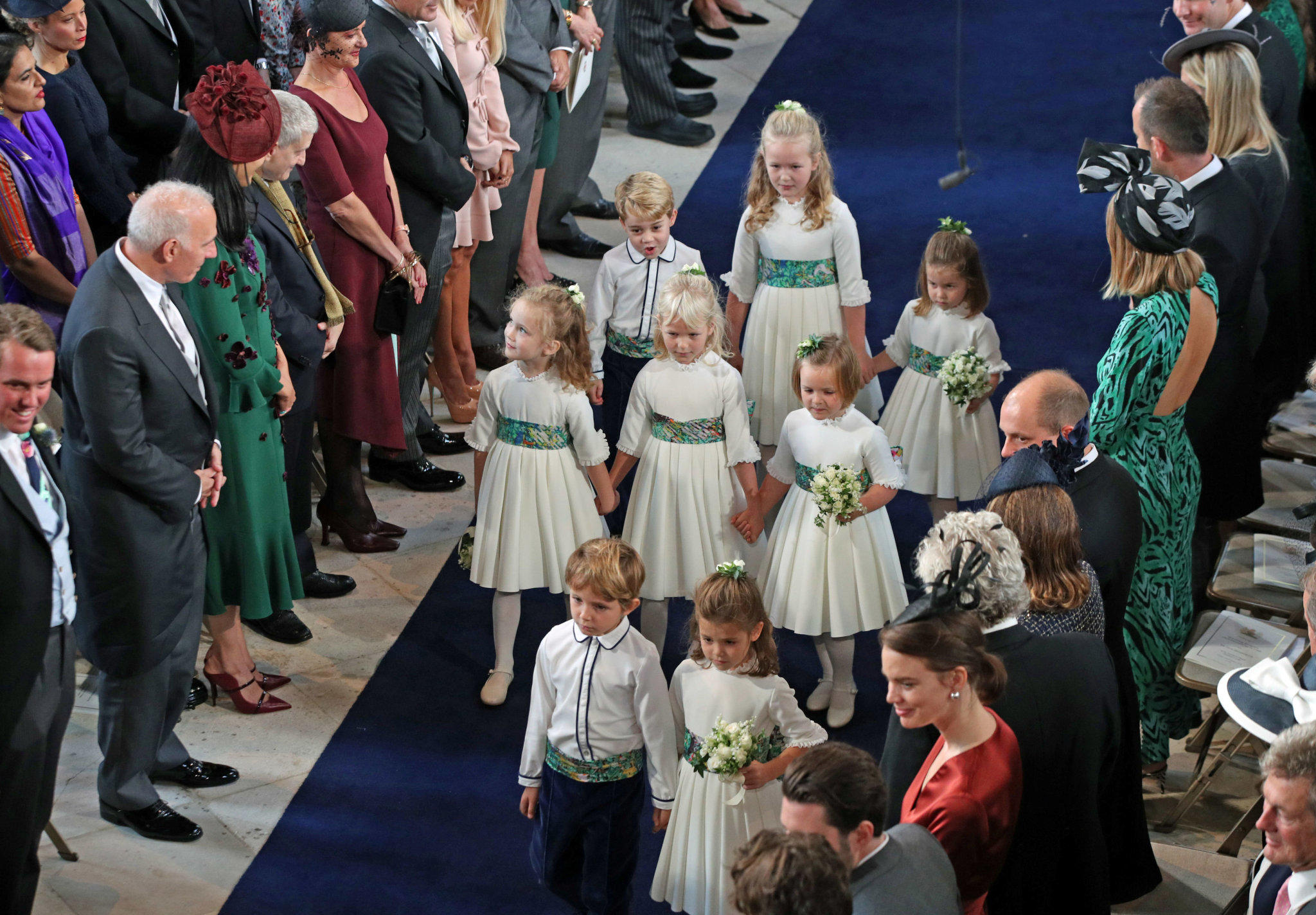 Prinzessin Eugenies Royal-Wedding - Ankunft der Gäste Prinzessin Eugenies Royal-Wedding - Ankunft der Gäste