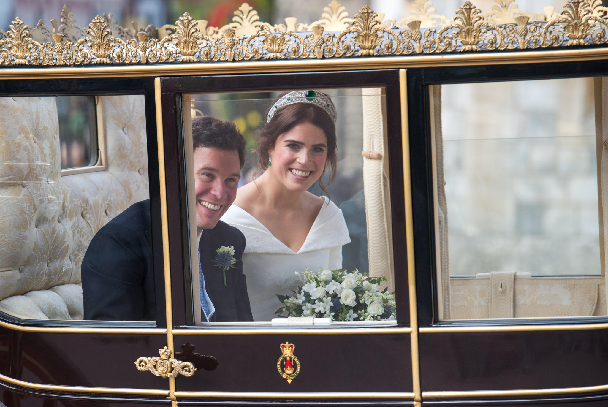 Prinzessin Eugenies Royal-Wedding - Ankunft der Gäste Prinzessin Eugenies Royal-Wedding - Ankunft der Gäste