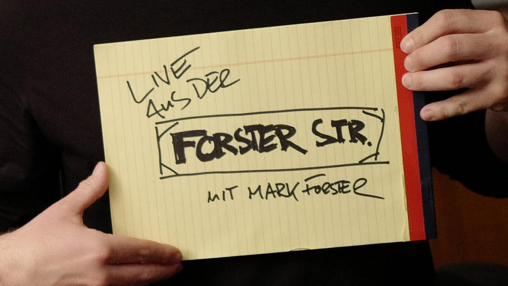 Live aus der Forster Straße mit Mark Forster Live aus der Forster Straße mit Mark Forster