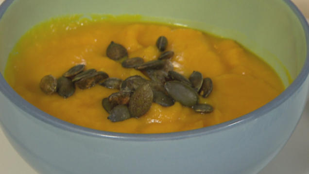 Rezept: Kürbissuppe (Hendrijke) Rezept: Kürbissuppe (Hendrijke)