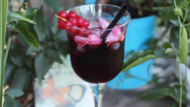 Rezept: Blumen & Blüten mit Schuss Rezept: Blumen & Blüten mit Schuss