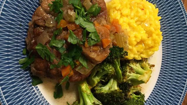 Rezept: Ossobuco an Safranrisotto Rezept: Ossobuco an Safranrisotto