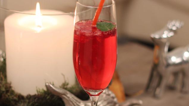 Rezept: Granatapfel-Prosecco Rezept: Granatapfel-Prosecco