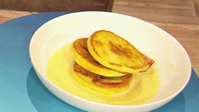 Rezept: Pancake mit Eierlikör (Andrea Kiewel) Rezept: Pancake mit Eierlikör (Andrea Kiewel)