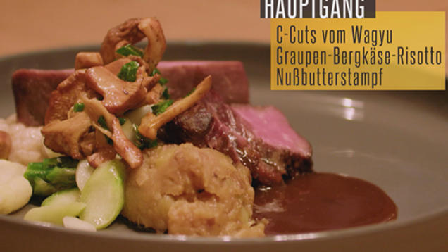 Rezept: BBQ vom Wagyu | Graupenrisotto | Spargel (Lucki Maurer) Rezept: BBQ vom Wagyu | Graupenrisotto | Spargel (Lucki Maurer)
