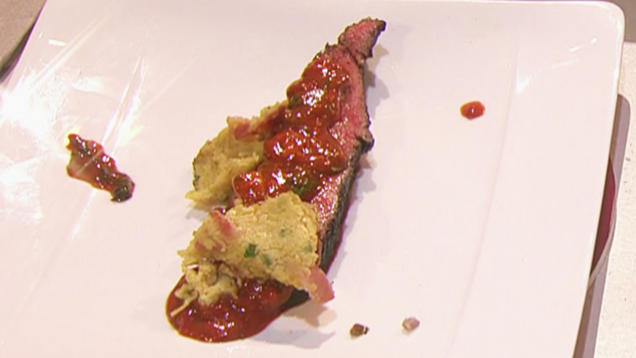Rezept: Tomahawk Steak mit Schmarrn (Ralf Moeller) Rezept: Tomahawk Steak mit Schmarrn (Ralf Moeller)