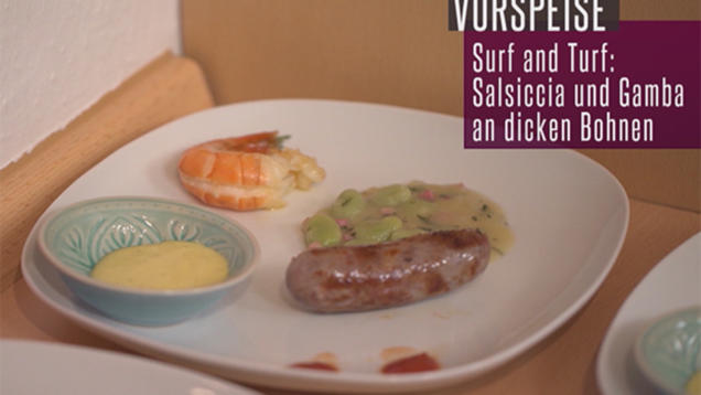 Rezept: Mölmsche Interpretation von italienischer Salsiccia an dicken Bohnen Rezept: Mölmsche Interpretation von italienischer Salsiccia an dicken Bohnen