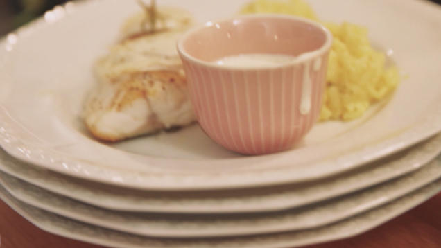 Rezept: Der Wolf und die 7 Geißlein - Wolfsbarschfilet mit Ziegenkäserisotto Rezept: Der Wolf und die 7 Geißlein - Wolfsbarschfilet mit Ziegenkäserisotto