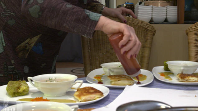 Rezept: Dreierlei von der heimischen Forelle mit Senfschaumsauce Rezept: Dreierlei von der heimischen Forelle mit Senfschaumsauce