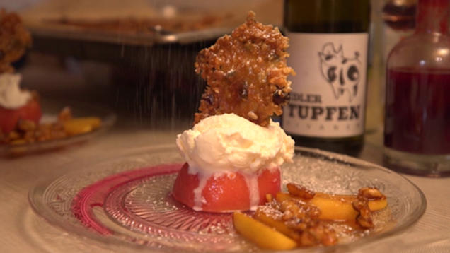 Rezept: Frozen Joghurt mit Gutem vom Baum Rezept: Frozen Joghurt mit Gutem vom Baum