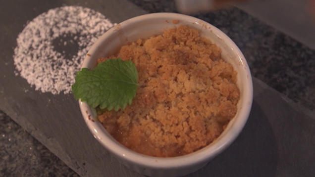 Rezept: Applecrumble Rezept: Applecrumble