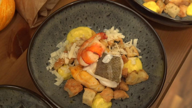 Rezept: Bouillabaisse mit Rouille und selbstgemachtem Baguette Rezept: Bouillabaisse mit Rouille und selbstgemachtem Baguette
