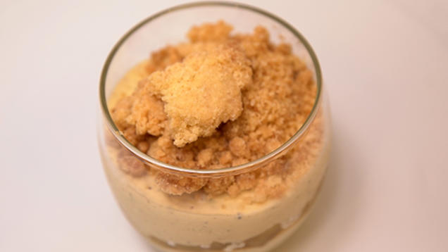 Rezept: Crumble-Crème-Ragout Rezept: Crumble-Crème-Ragout