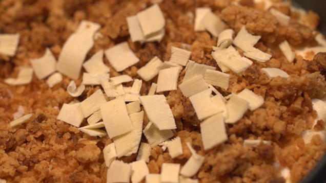 Rezept: Wolkenstürmer mit karamellisierten Äpfeln Rezept: Wolkenstürmer mit karamellisierten Äpfeln