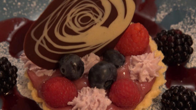 Rezept: Tartelette au Cassis Rezept: Tartelette au Cassis