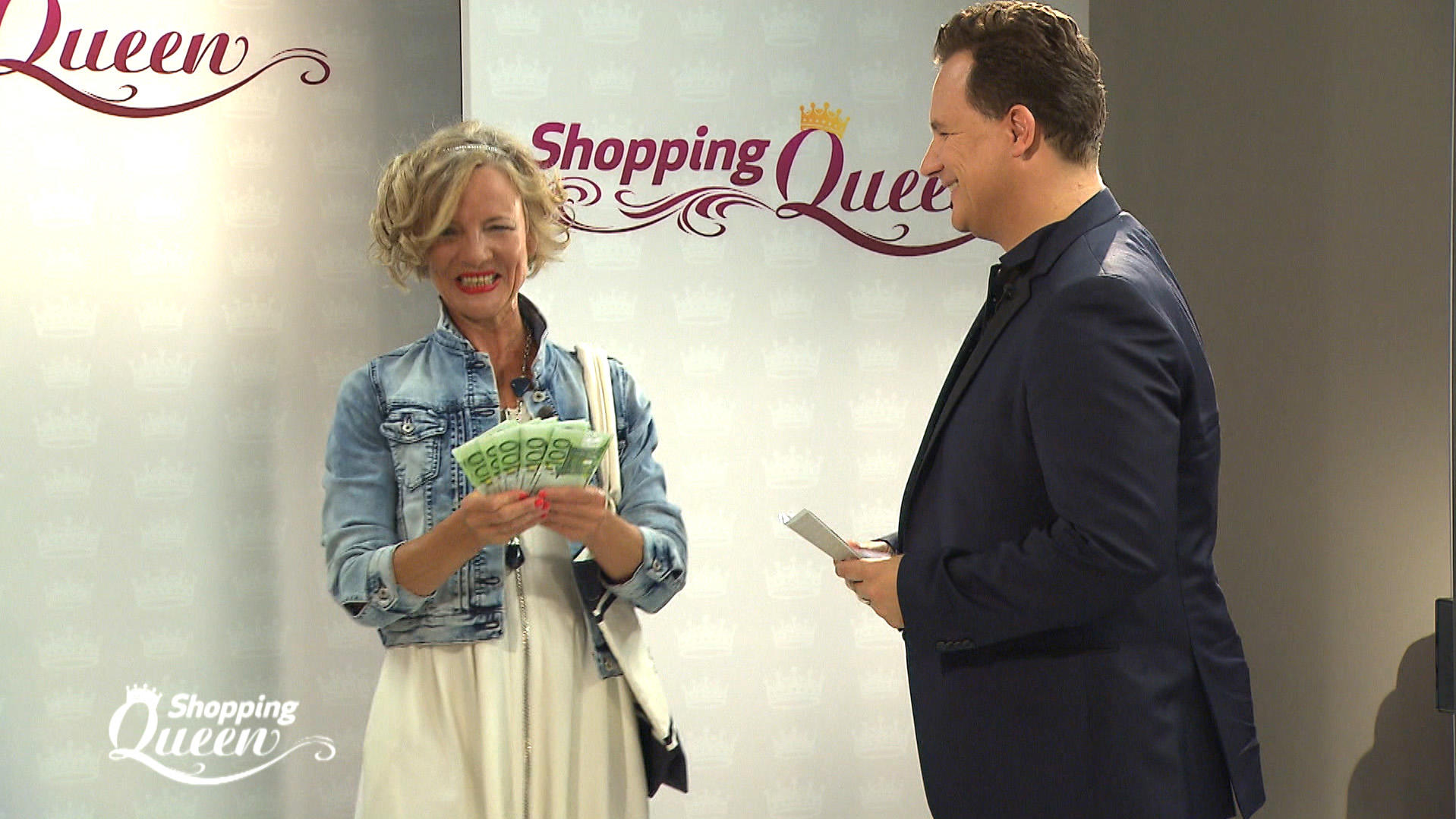 Shopping Queen: Guido Maria Kretschmer kürt die erste Modekönigin vom Bodensee Shopping Queen am Bodensee: Gewinnerin Johanna und Guido Maria Kretschmer im Finale