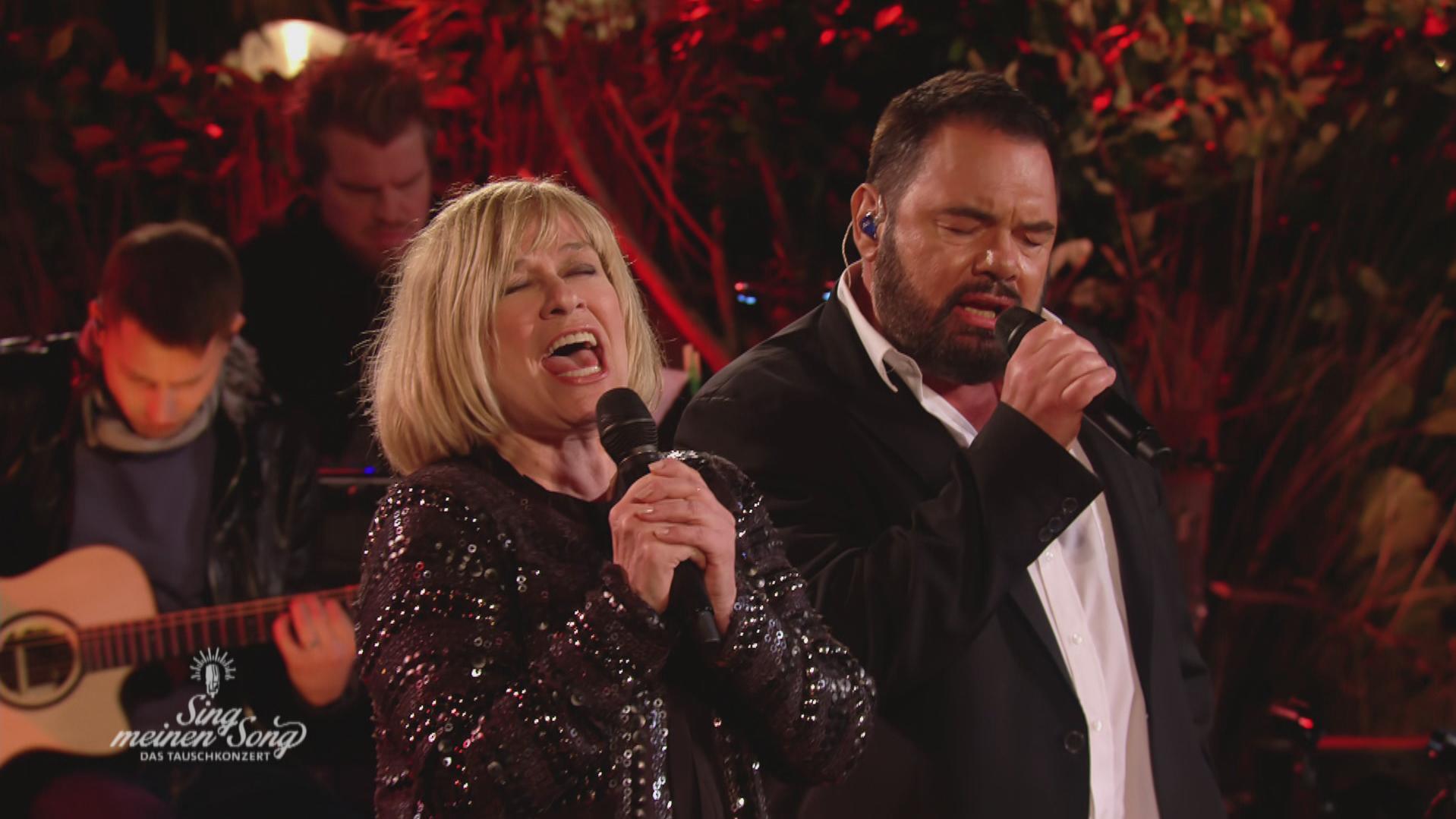Sing meinen Song 2018: Weltpremiere! Marian Gold singt mit Mary Roos im Duett zu "I Die For You Today" Mary Roos und Marian Gold im Duett bei "Sing meinen Song"