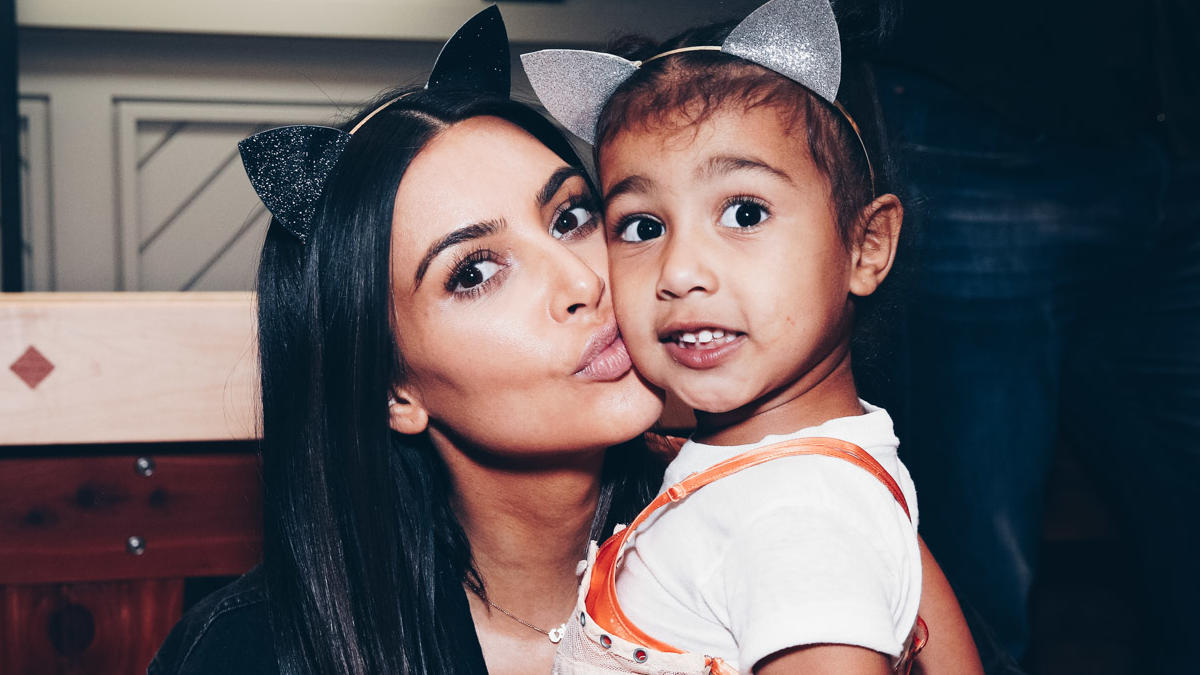 Kim Kardashian: Diese Frage von Töchterchen North West hat sie eiskalt erwischt Kim Kardashian und North West