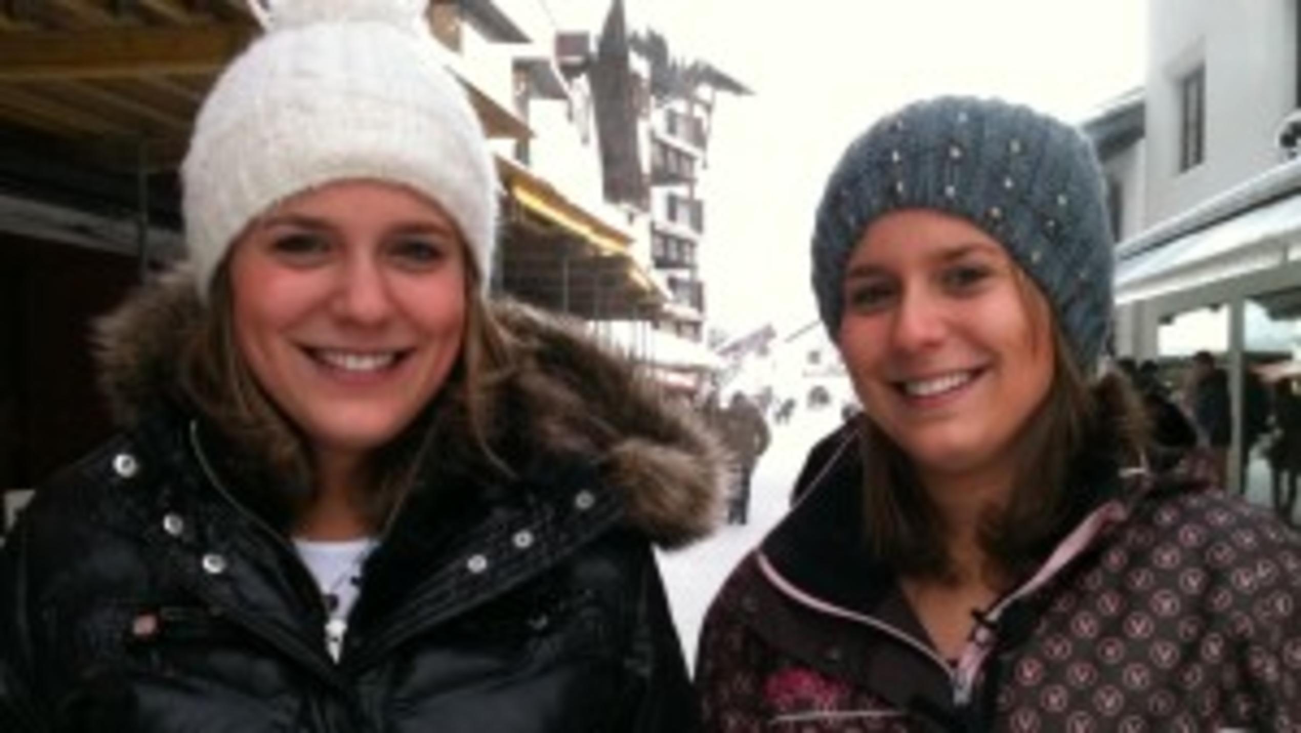 Christina und Patricia in Seefeld Christina und Patricia in Seefeld