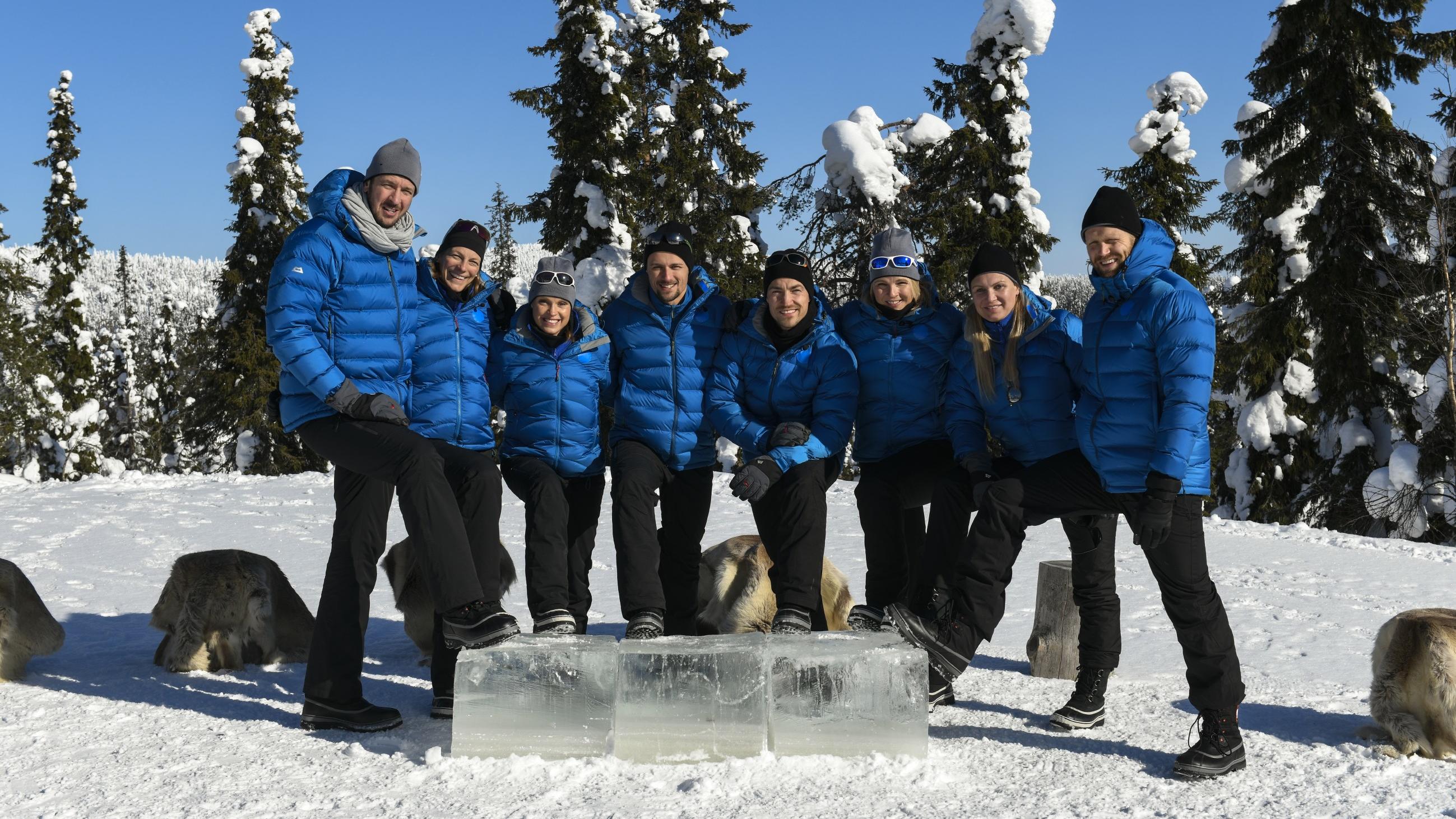 Ewige Helden – Die Winterspiele: Die Wettkämpfe im frostigen Lappland beginnen Acht ehemalige Spitzen-Athleten messen sich in "Ewige Helden - Die Winterspiele".