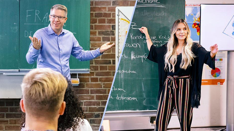 Diesen Unterricht schwänzt man nicht! Neue Folgen von "Der Vertretungslehrer" "Löwe" Frank Thelen und Influencerin Dagi Bee