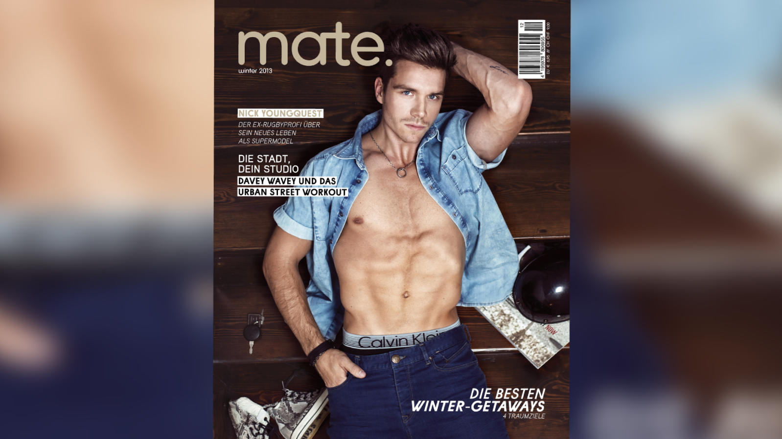 Thomas Seitel: Verrückte Aufnahmen von Helene Fischers Neuem aus dem Jahr 2010 Thomas Seitel auf dem Cover des "mate"-Magazins im Jahr 2013