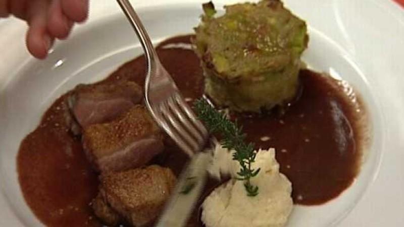 Wildentenbrust mit Cassissoße Foto: VOX/VP