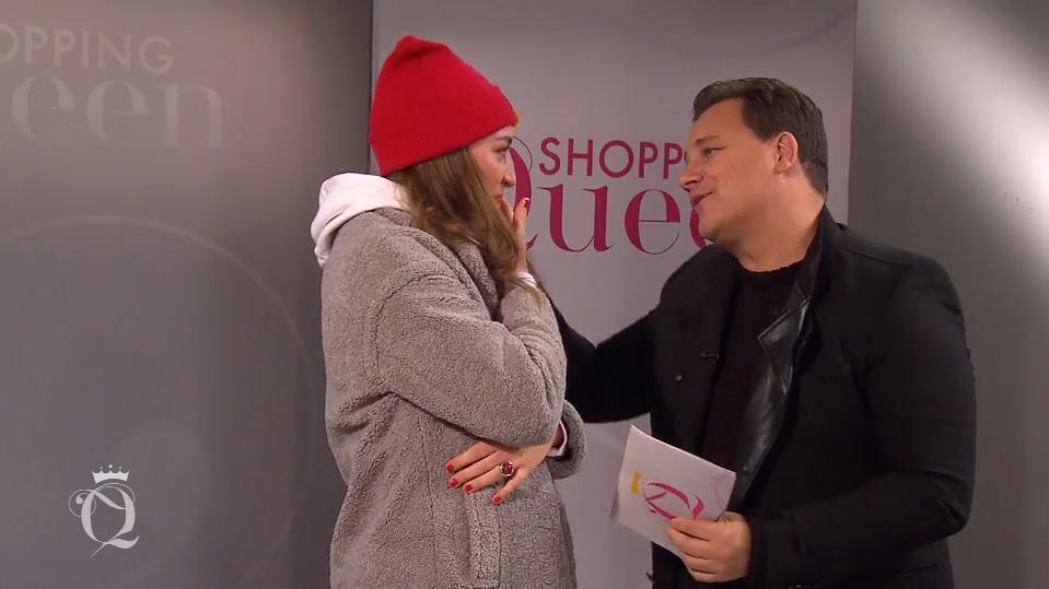 Shopping Queen: Wuppertals Wochenfavoritin macht das Kuschelrennen Shopping Queen in Wuppertal: Gewinnerin Lisa und Guido Maria Kretschmer