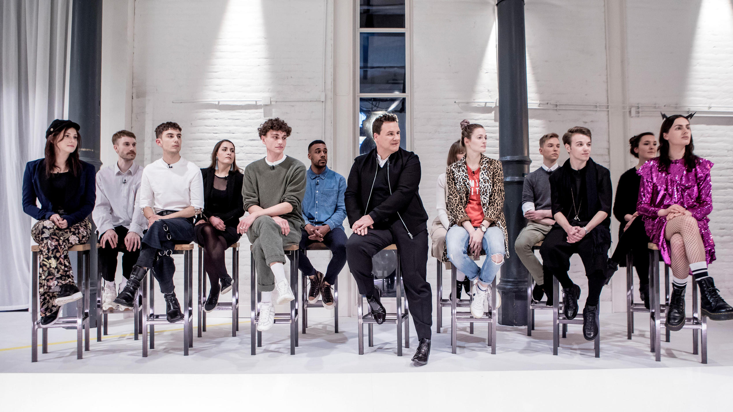 Guidos Masterclass: Guido Maria Kretschmer auf der Suche nach Designer-Nachwuchs Master Gruppenfoto GMC-10-0