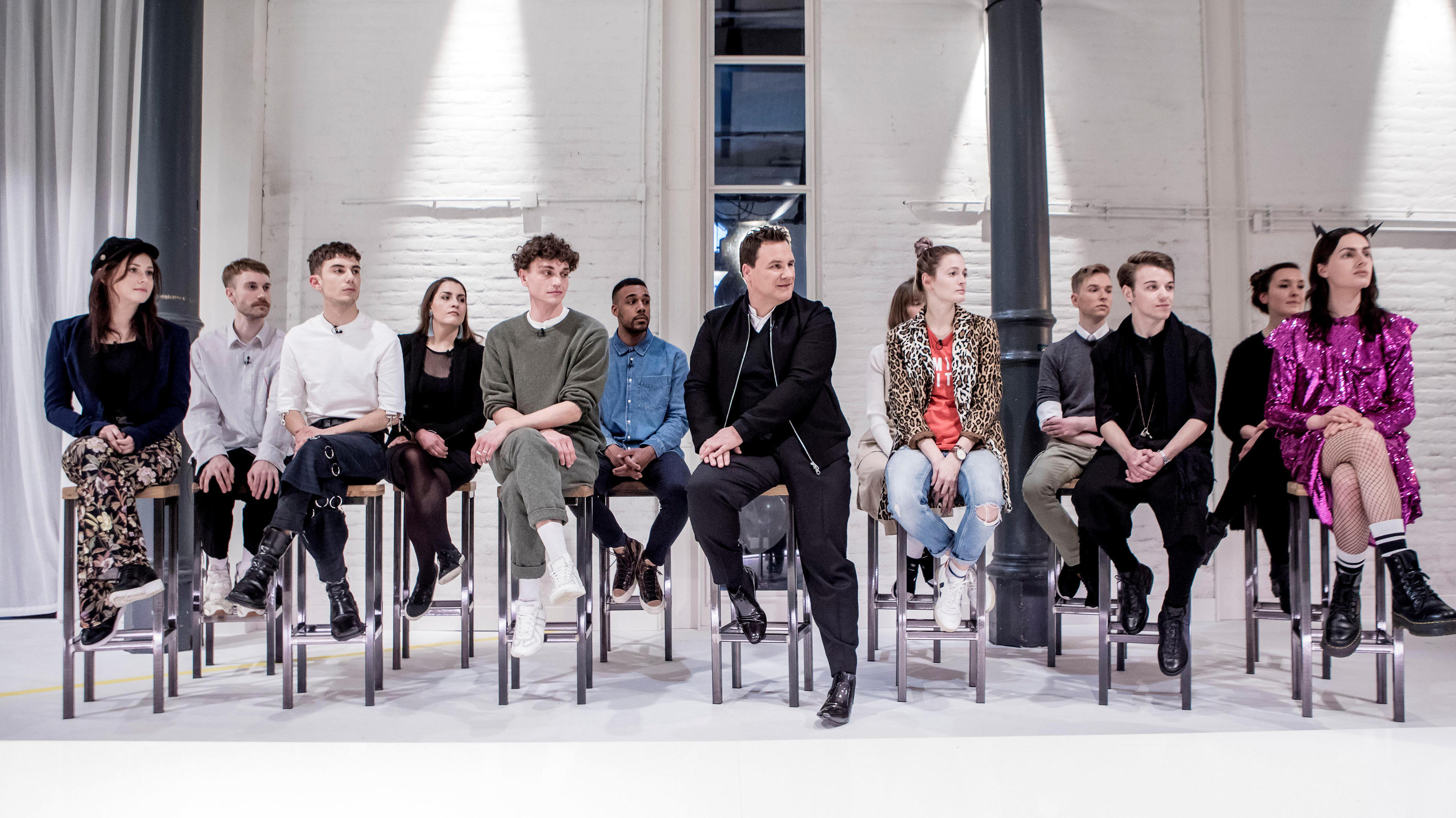 Guidos Masterclass: Guido Maria Kretschmer auf der Suche nach Designer-Nachwuchs Master Gruppenfoto GMC-10-0