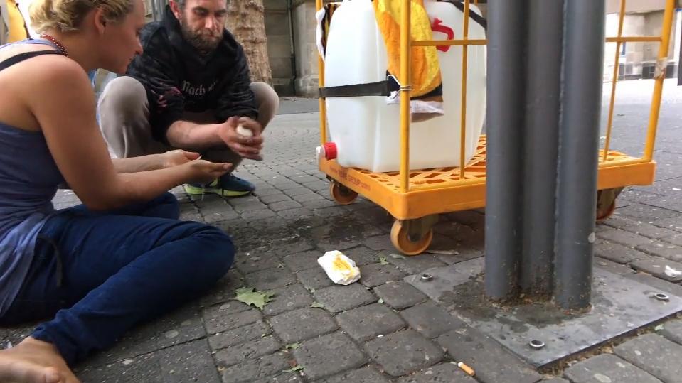 Geister der Großstadt - unterwegs mit Obdachlosenhelfern in Köln Obdachlose in Köln