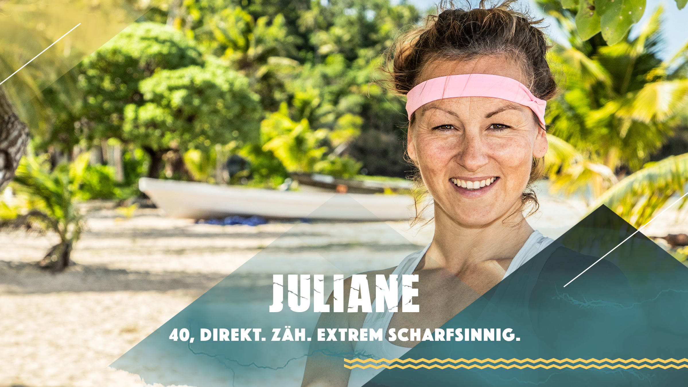 Survivor 2019: Juliane stellt sich dem härtesten Spiel der Welt Juliane stellt sich bei „Survivor“ 2019 dem härtesten Spiel der Welt.