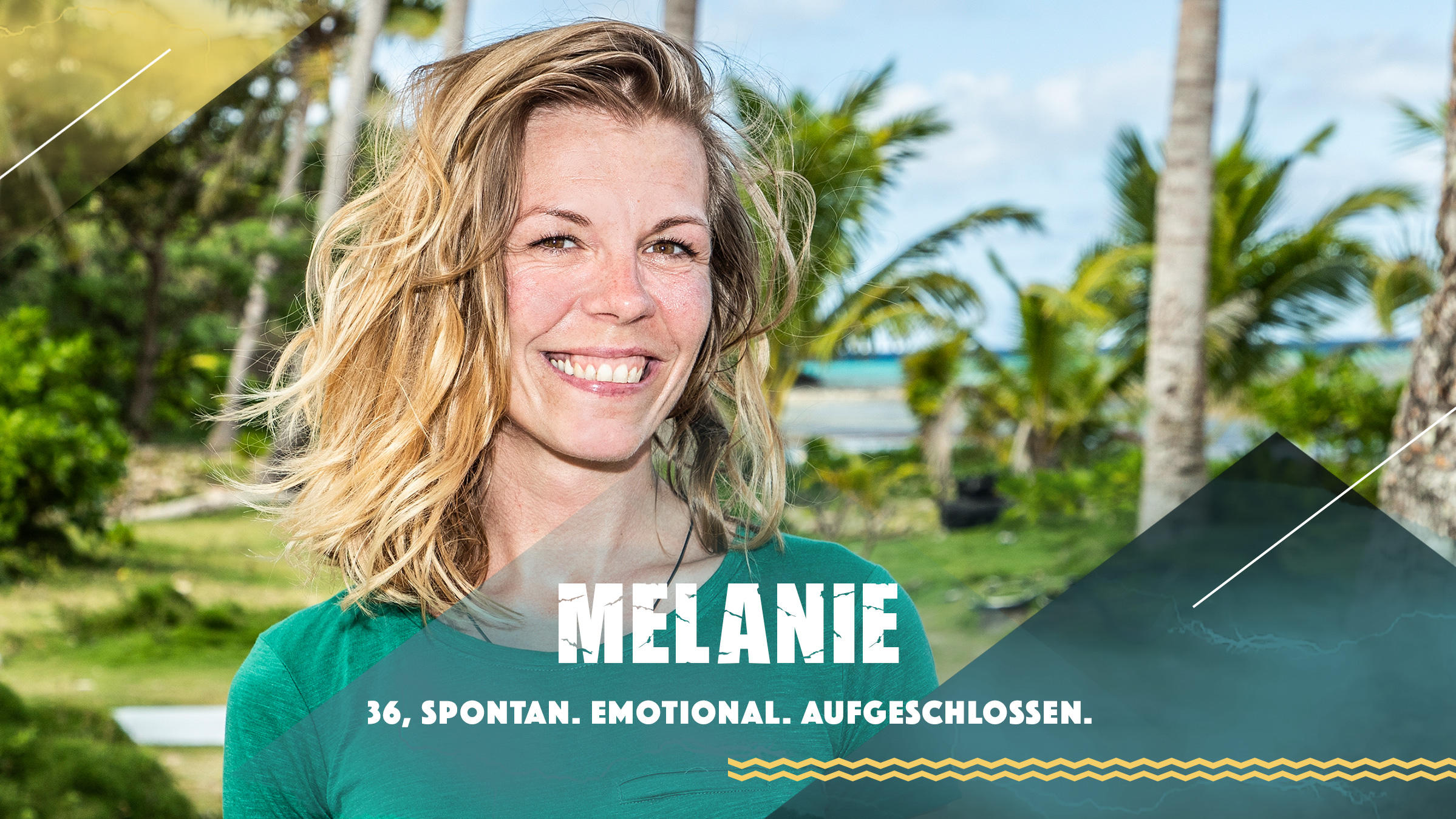 Survivor 2019: Melanie stellt sich dem härtesten Spiel der Welt Melanie stellt sich bei „Survivor“ 2019 dem härtesten Spiel der Welt.