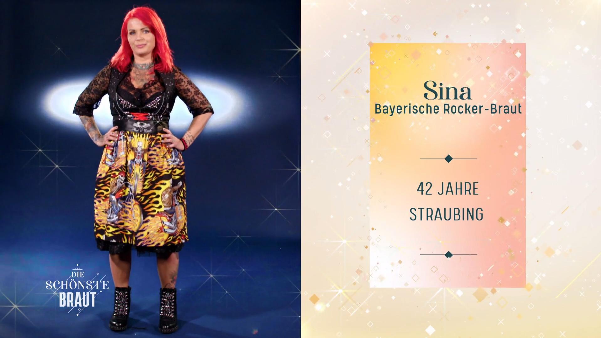 Die schönste Braut: Sina und ihre Begleitung sorgen bei der Braut-Dirndl-Anprobe für gute Stimmung Das ist das Thema von Braut Sina.