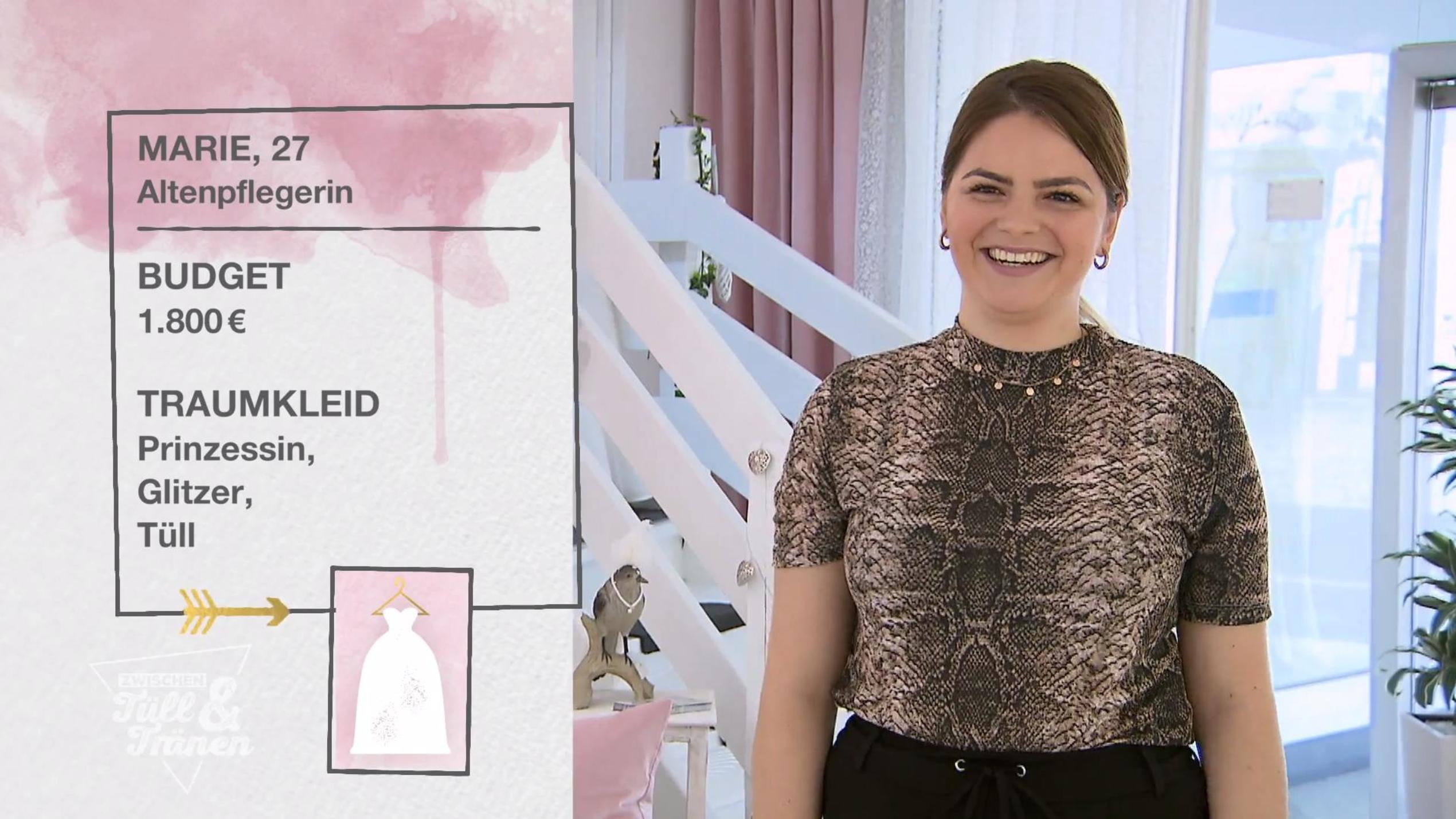 Zwischen Tüll und Tränen: Marie sparte zehn Jahre für ihre Hochzeit Zwischen Tüll und Tränen