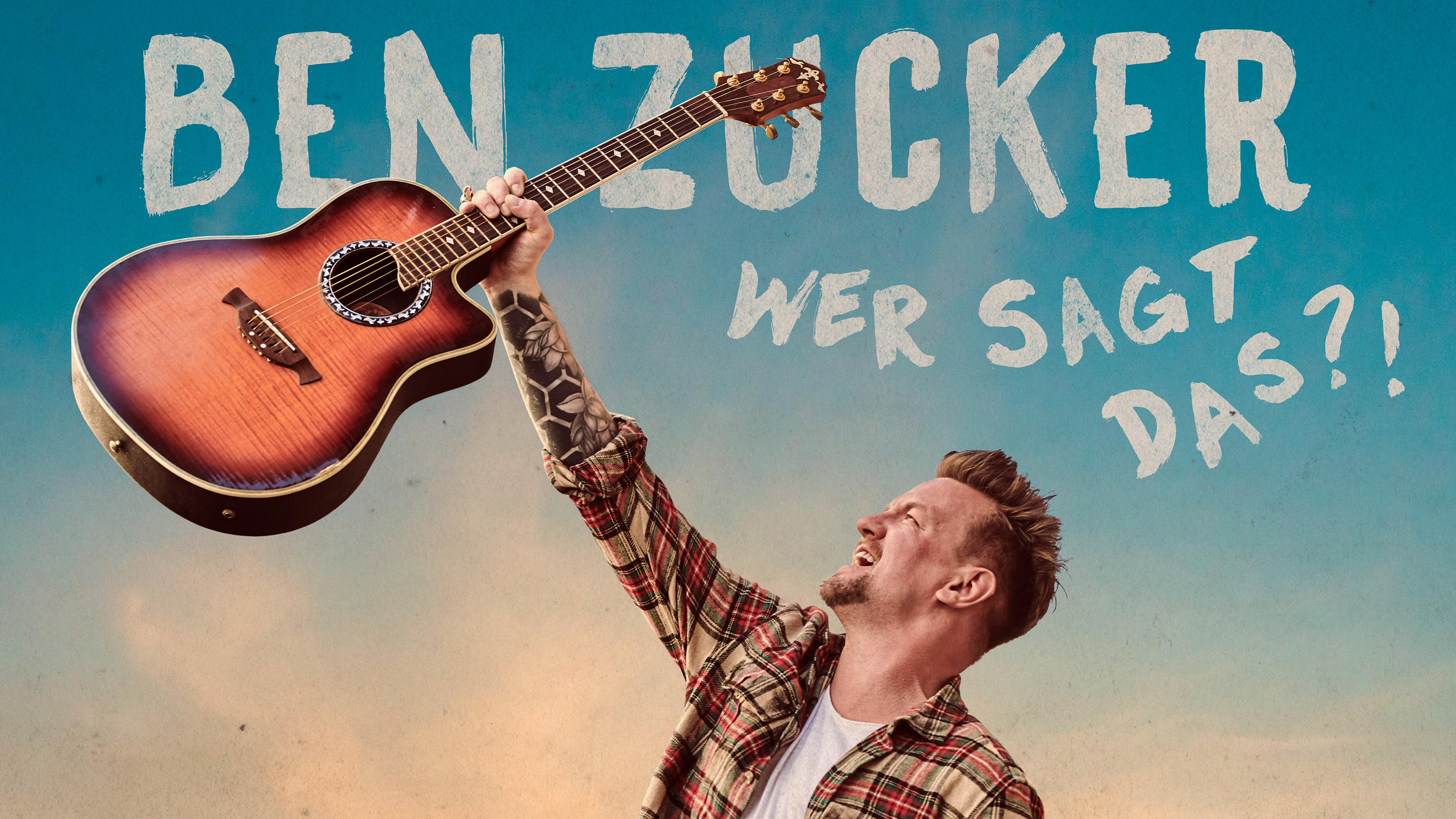 Shopping Queen: Passender könnte es nicht sein! Ben Zucker mit "Mein Berlin" Ben Zucker Album-Cover Wer sagt das.jpg
