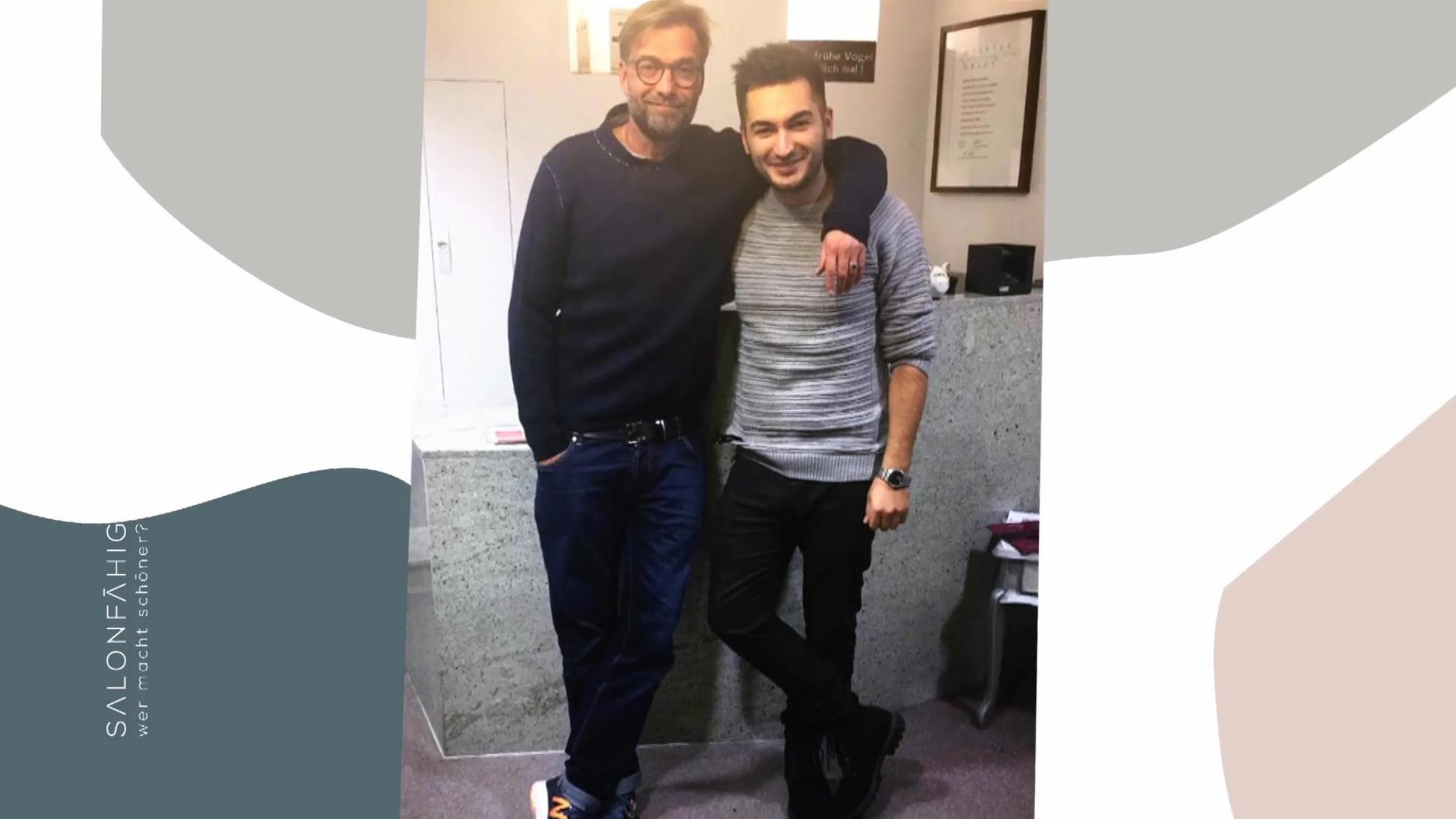 Salonfähig: Auch Jürgen Klopp und Matthias Ginter gehören zu Adis Kundschaft Salonfähig - Wer macht schöner?