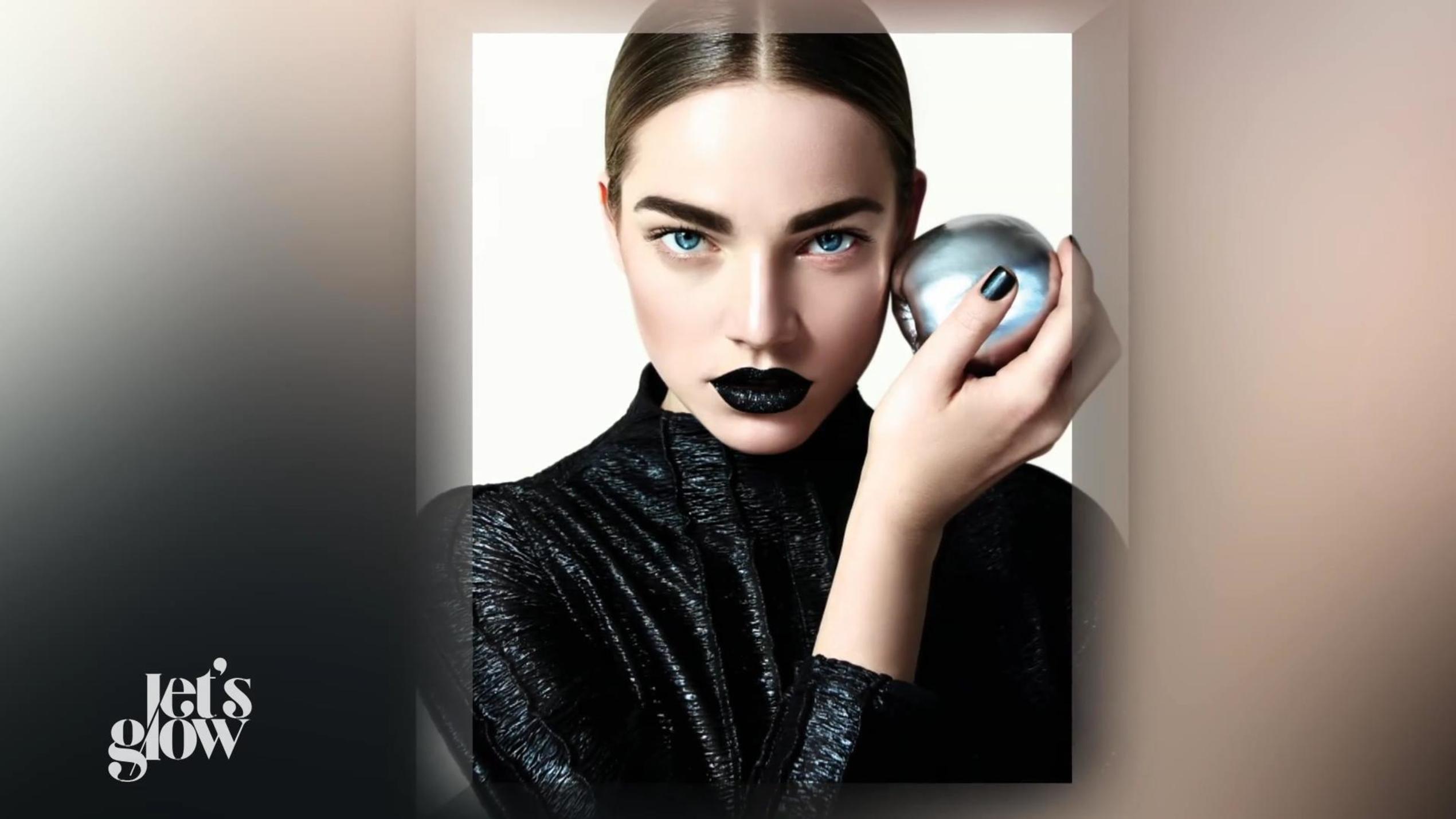 Let's Glow: Alles, was die Talents für den Look brauchen, ist Schwarz, Schwarz und nicht zu vergessen – Schwarz Let's Glow