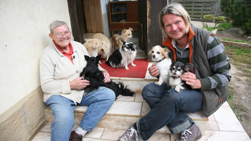Chihuahua Zucht Frank Weber und Chihuahua-Züchterin