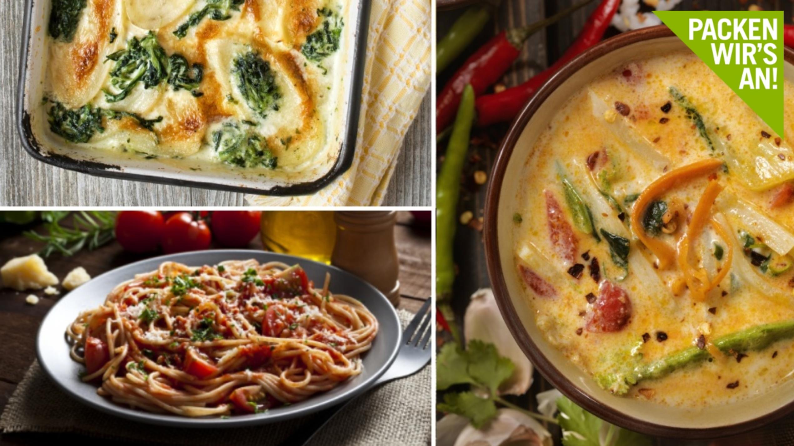 Clever einkaufen und essen: Der große Wochenplan mit Rezepten und Einkaufsliste Wochenplan ohne Reste